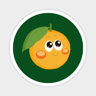 Cute orange fruit Magnet